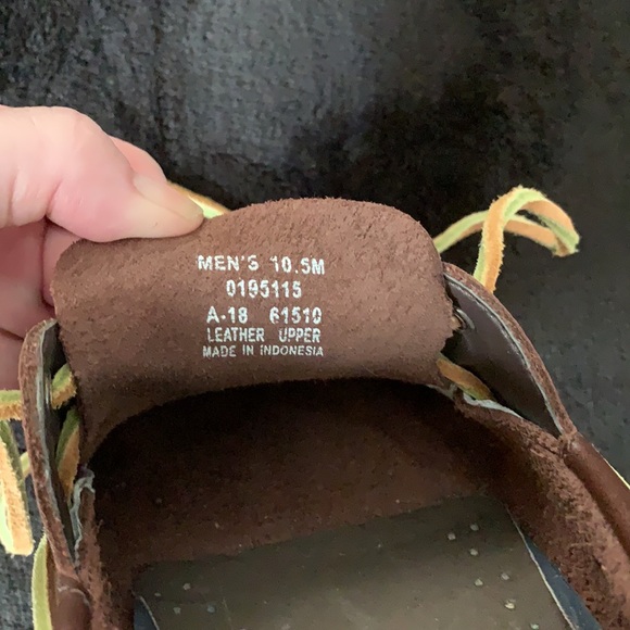 Sperry Top Sider Men’s Original Leather Boat Shoe - Picture 3 of 6